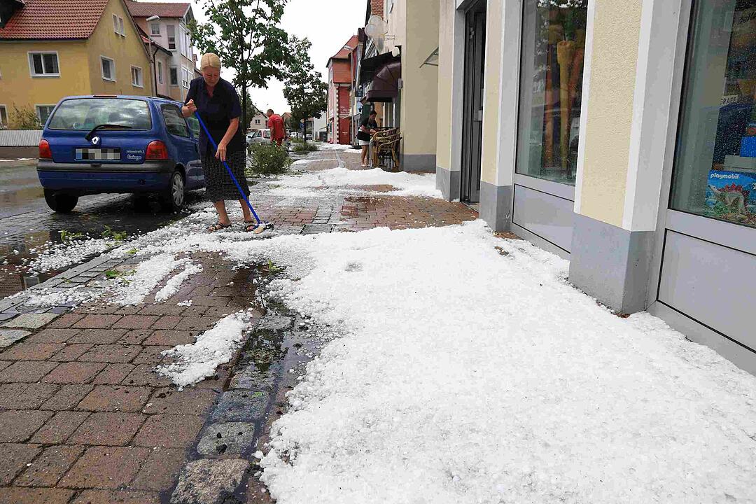 Bamberg: Unwetter hinterlassen massive Schäden