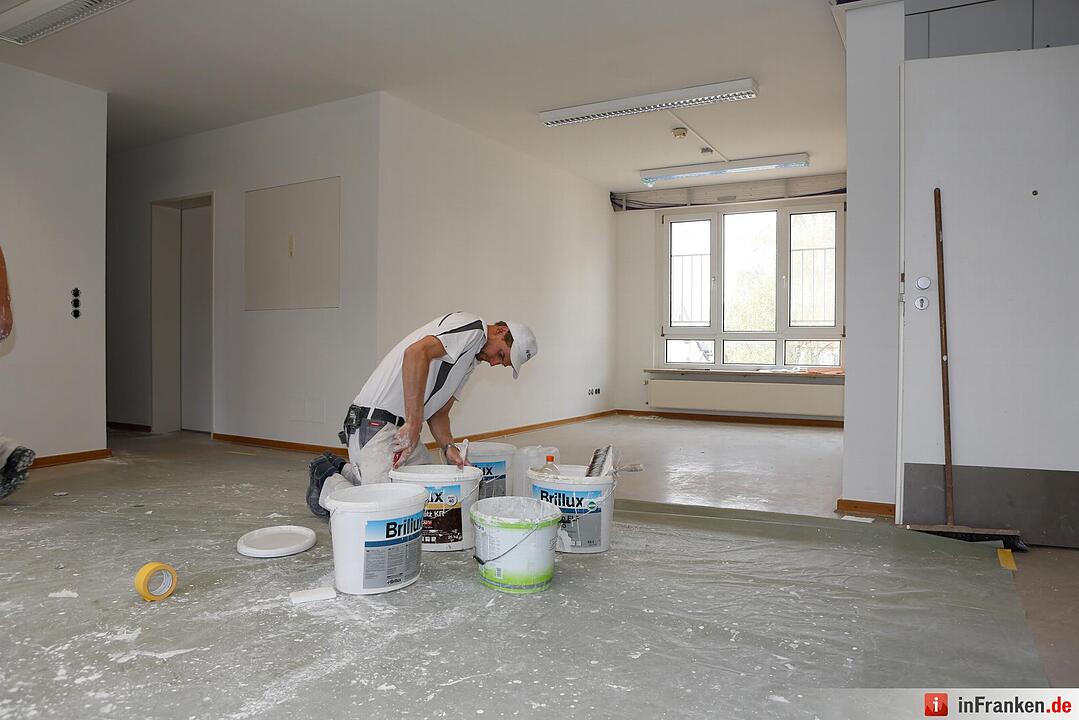 Die Arbeiten für das Balkanzentrum in Bamberg laufen.