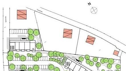 Inmitten einer parkähnlichen Anlage an der Sophienstraße ist das Servicewohnen in Untersiemau geplant.