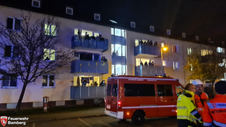 Bamberg: Feuerwehr- und Polizeieinsatz im Ankerzentrum - "helle Blitze und Knallen"