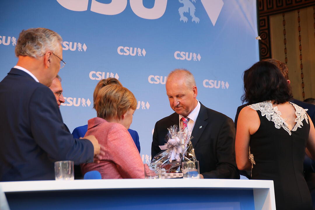 Angela Merkel zu Besuch in Bad Kissingen