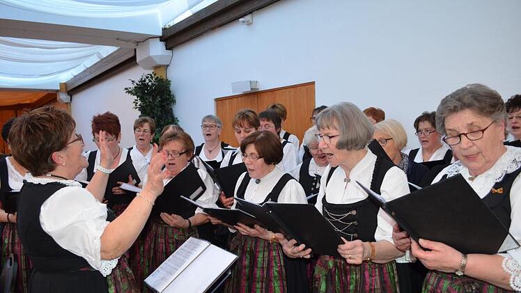 Der Landfrauenchor Foto: Gabi Bertram