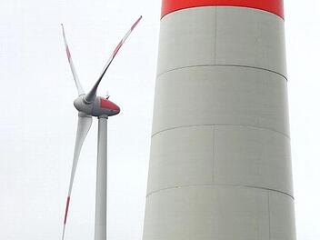 Weiter umstritten: der Windpark Hain Foto: Archiv/Schedel