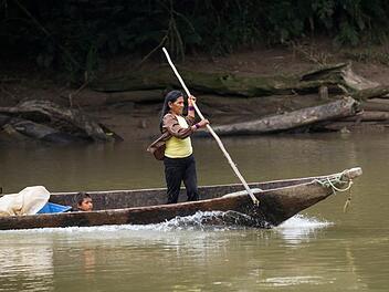 Die indigenen Völker Amazoniens leiden unter der Ausbeutung ihrer Heimat besonders.  Foto: Achim Pohl/Adveniat