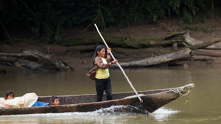 Die indigenen Völker Amazoniens leiden unter der Ausbeutung ihrer Heimat besonders.  Foto: Achim Pohl/Adveniat