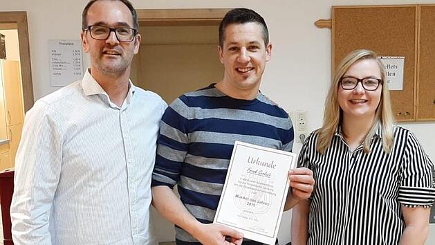 Musiker des Jahres 2019 ist Frank Gerlach (Mitte).