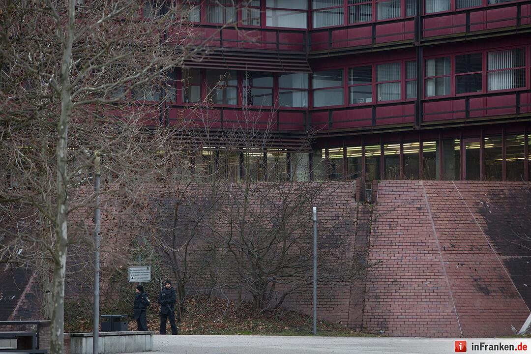 Großeinsatz an der Uni Nürnberg