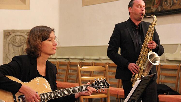 Kathraina Hargens und Thomas Eschenbacher sind das Duo "Thomka". Foto: Katharina Müller-Sanke