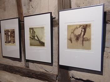 Die Bilder   von Walter Herzog in Pettensiedel Fotos: Petra Malbrich