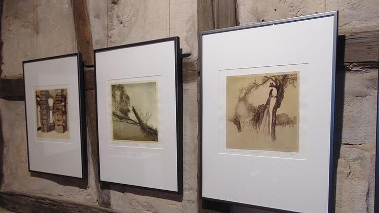 Die Bilder   von Walter Herzog in Pettensiedel Fotos: Petra Malbrich