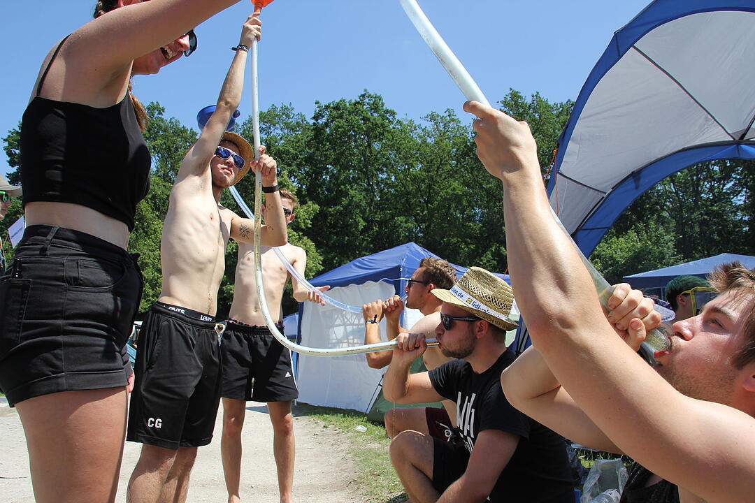 So wild feiern die Besucher bei Rock im Park 2019