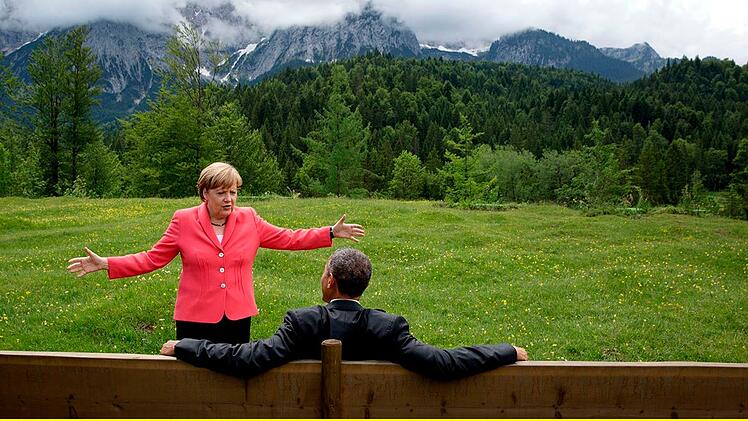 Angela Merkel galt als mächtigste Frau der Welt - und verstand sich mit dem mächtigsten Mann der Welt, damals Barack Obama, recht gut.