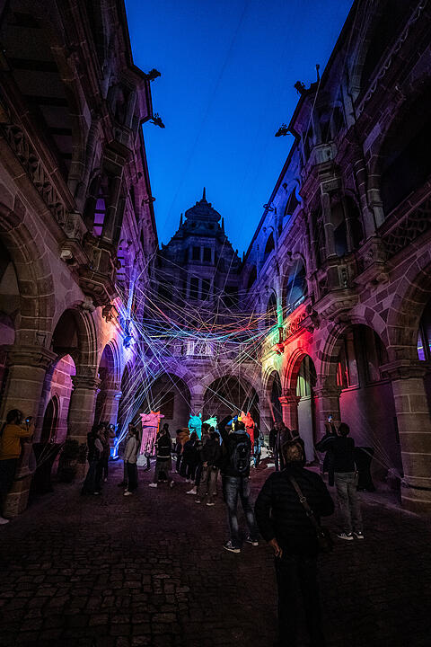 Nürnberg erstrahlte in BLAU.