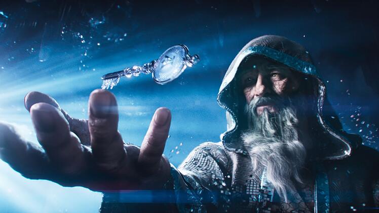 Steven Spielberg verfilmte Ernest Clines Sci-Fi-Roman "Ready Player One". Das Ergebnis ist wie ein gutes Spiel: Es macht Spa&szlig;. Bild: Halliday alias Anorak (Mark Rylance).