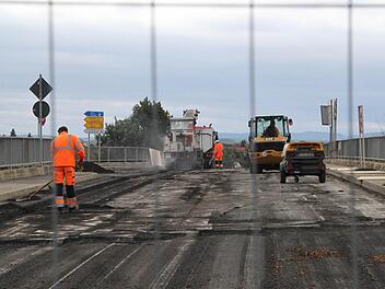 Sanierung der Brücke Theodor-Heuss-Allee/Vorwerkstraße. Foto: Jürgen Gärtner