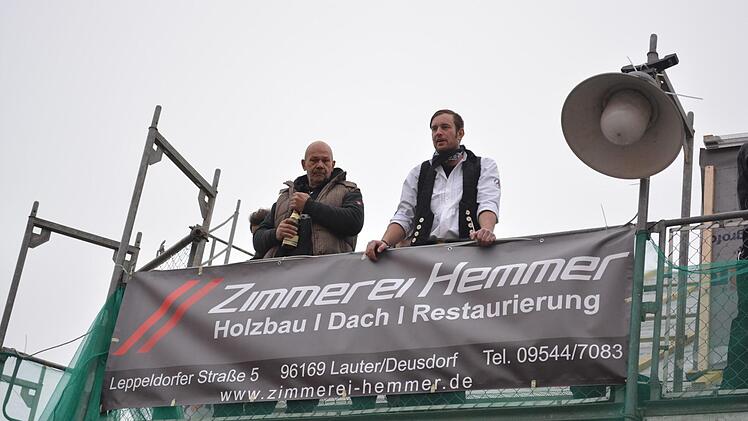 Richtfest der Kulturgärtnerei. Foto: Andreas Thamm