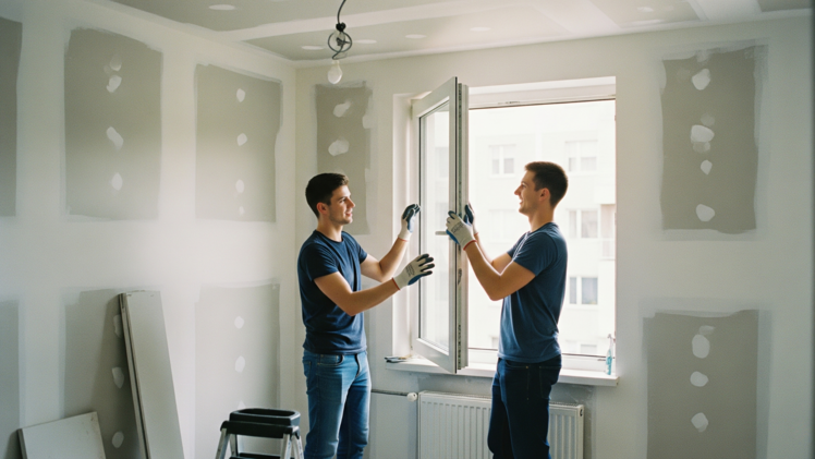 Moderne Kunststofffenster überzeugen durch Energieeffizienz und ein gutes Preis-Leistungs-Verhältnis. Der Selbsteinbau nach Onlinekauf ermöglicht eine flexible und kostensparende Umsetzung.