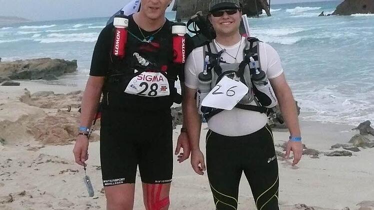 Markus Süße und Julian Popp auf Boa Vista im vergangenen Jahr