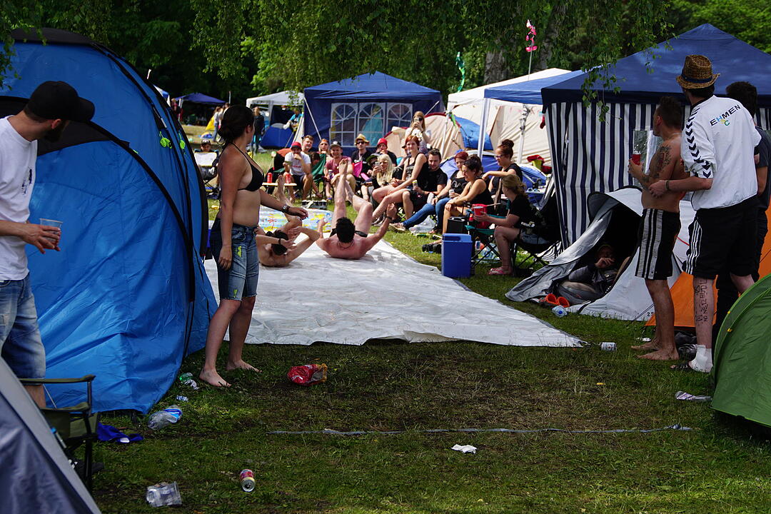 Drei Tage Zeltplatz bei Rock im Park