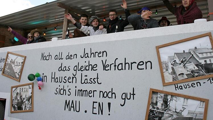 Die "Häusler Boochbrunser" waren in Oehrberg unterwegs.