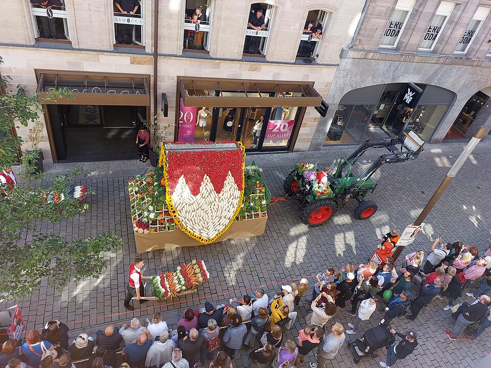 Michaelis-Kirchweih in Fürth 2023 - Bilder vom Fränkischen Erntedankfestzug