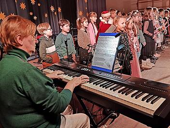 Für Astrid List war es das letzte Weihnachtskonzert an der Grundschule.