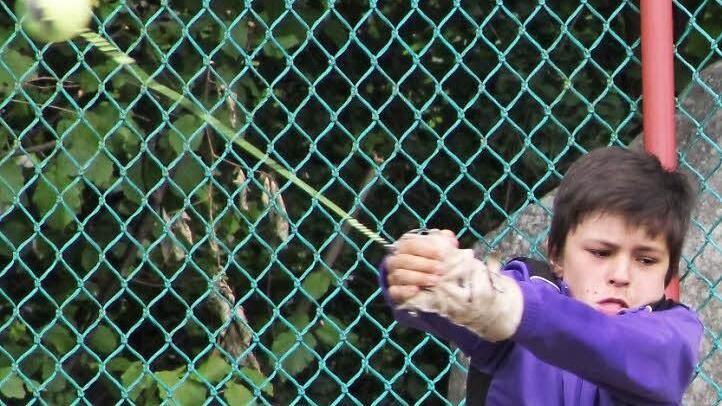 Merlin Hummel schleuderte den Hammer auf 41,34 Meter. Foto: Martin Ständner