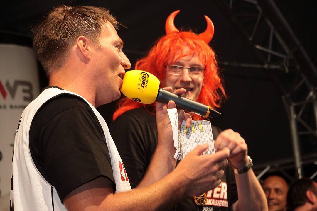 Meisterfeier Brose Baskets Bamberg Maxplatz