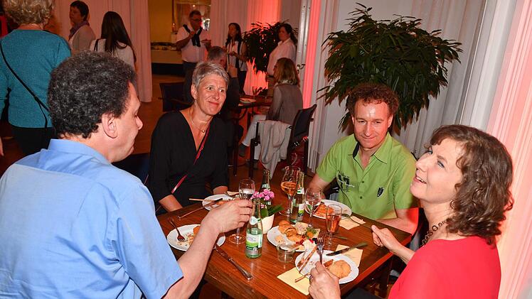 Eindrücke vom Empfang der Saale-Zeitung. Foto: Ronald Rinklef