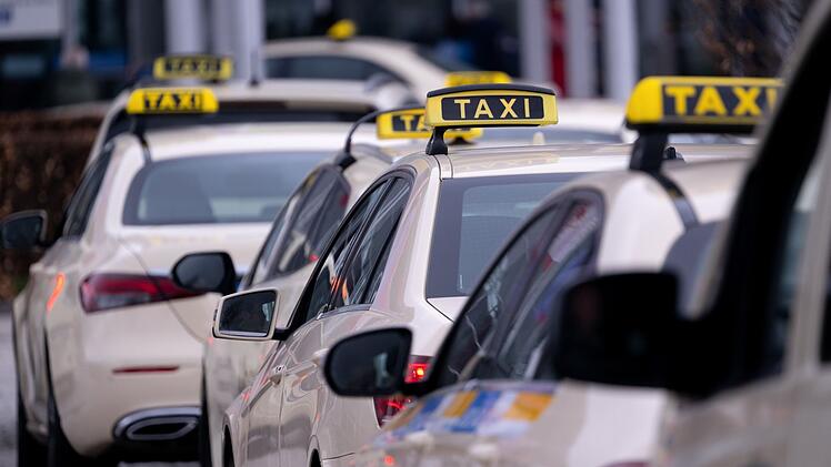 Taxistand an der Messe in M&uuml;nchen