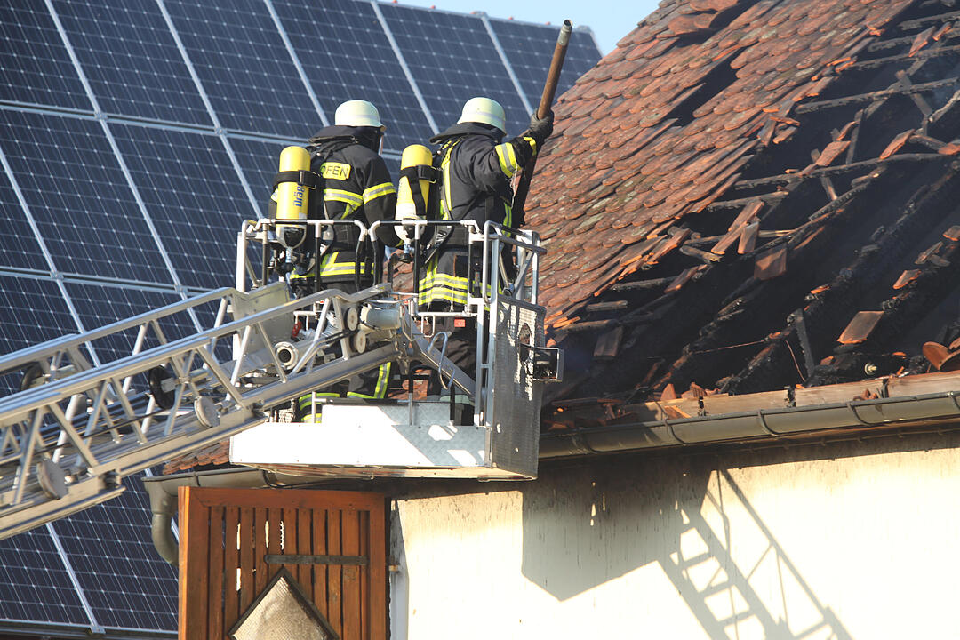 Weidenbach: Scheune gerät in Brand – hoher Schaden