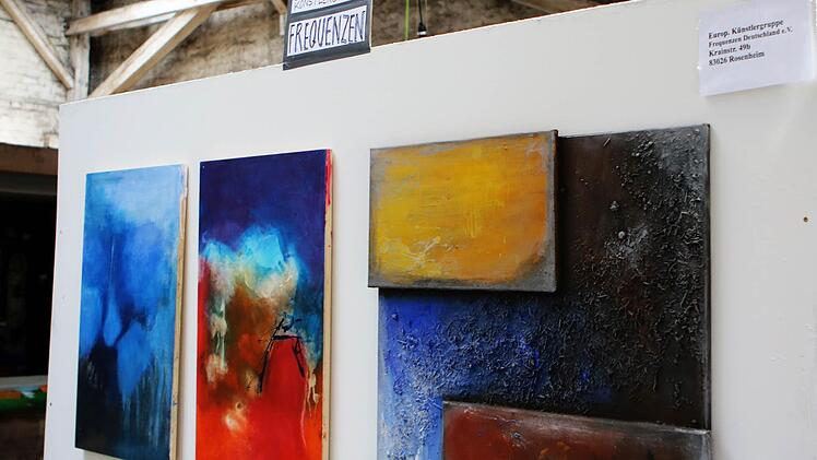 Impressionen von der ersten Auflage der Kunstmesse "Umschlagplatz Coburg"Foto: Jochen Berger