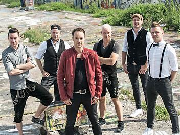 Die Band "Allgäupower" tritt am 18.  März in der Zecherhalle auf. Foto: PR