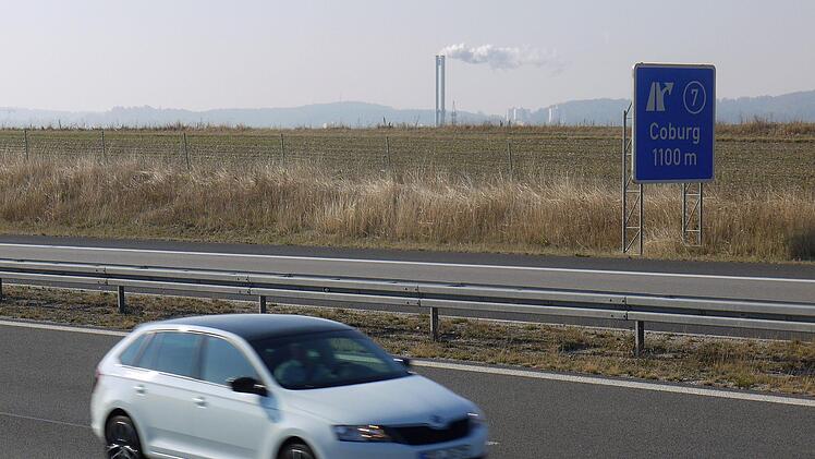 Auf Höhe des Coburger Stadtteils Glend könnte schon bald eine weitere Anschlussstelle an der A73 entstehen,Foto: Berthold Köhler