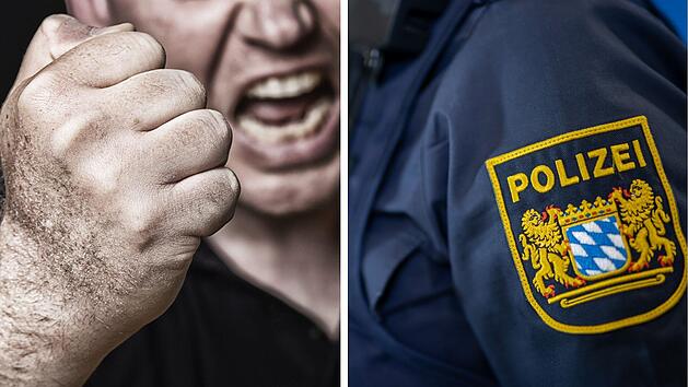 Mann schl&auml;gt Polizisten in Bamberg