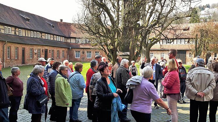 Der VdK-Ortsverband Hammelburg/Elfershausen bei seinem Ausflug nach Hessen. Foto: Georg Väth