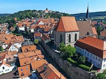 Im Film "Air-Lebnis Kronach" sind viele mittels Kopter aufgenommene Luftaufnahmen zu sehen.  Screenshot: "Air-Lebnis Kronach"