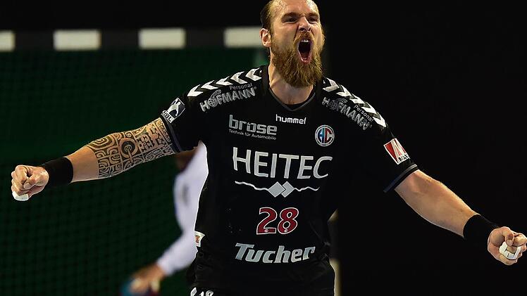 Pavel Horák trug mit vier Treffern zum Kantersieg des HC Erlangen bei. Foto: Sportfoto Zink