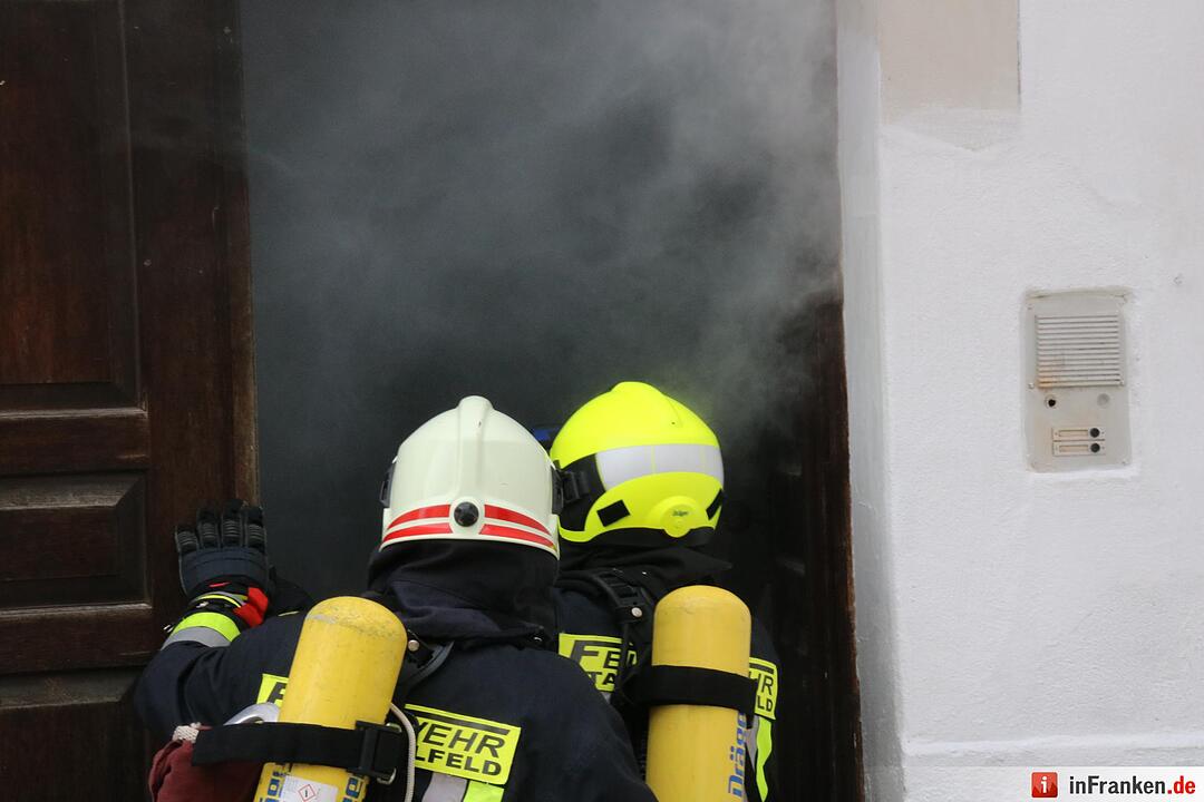 Feuerwehr Hollfeld Großübung