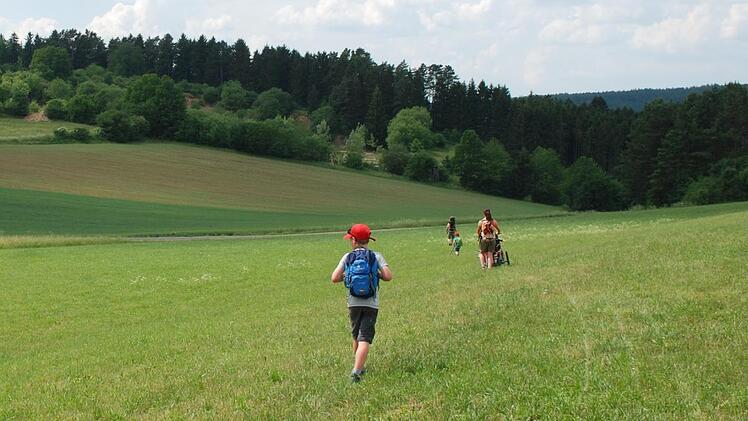 Impressionen der Frankenweg-Etappe. Foto: privat