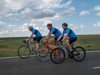 Benefiz-Radtour der Volksmusiker Dorfrocker nach Mallorca