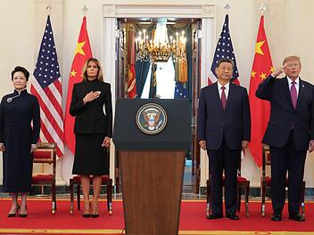 Chinas Pr&auml;sident Xi in den USA