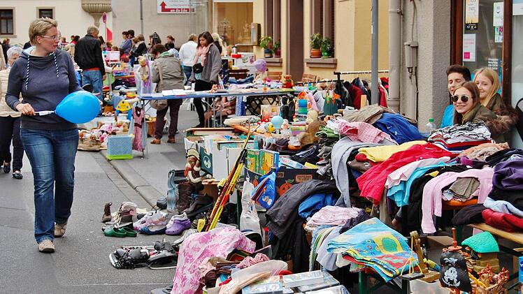 Beim Herbst- und Kinderstadtmarkt. Foto: Sigismund von Dobschütz