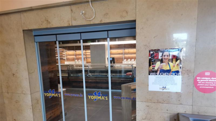Yorma's im Bahnhof in Bamberg eröffnet: "Hoffentlich im Oktober"