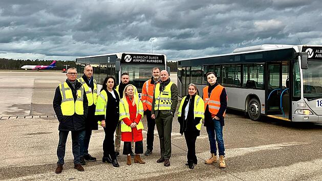 Flughafen N&uuml;rnberg: Airport gibt Busse an Bamberger Verein ab