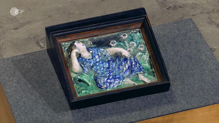 Als weiteres Objekt der Sendung wurde ein Keramikbild von Expertin Friederike Werner in den 1910er bis 1920er Jahren datiert.