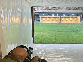 Das Ziel fest im Blick.