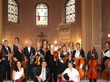 Das Kammerorchester Bad Kissingen in der Erlöserkirche.  Foto: J. Wöltche