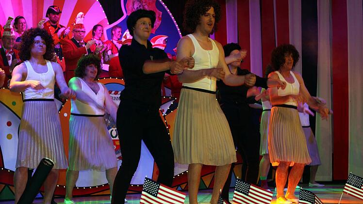 Dirty Dancing hieß es mit der Tanzsportgruppe Edelweiß. Foto: Michael Wunder