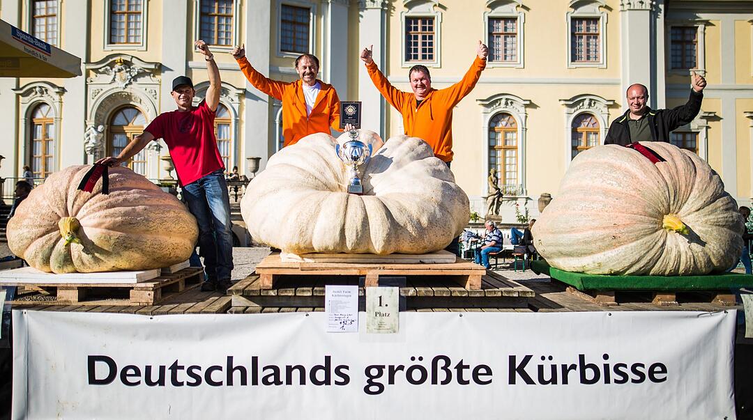 Deutsche Meisterschaft im Kürbis-Wiegen